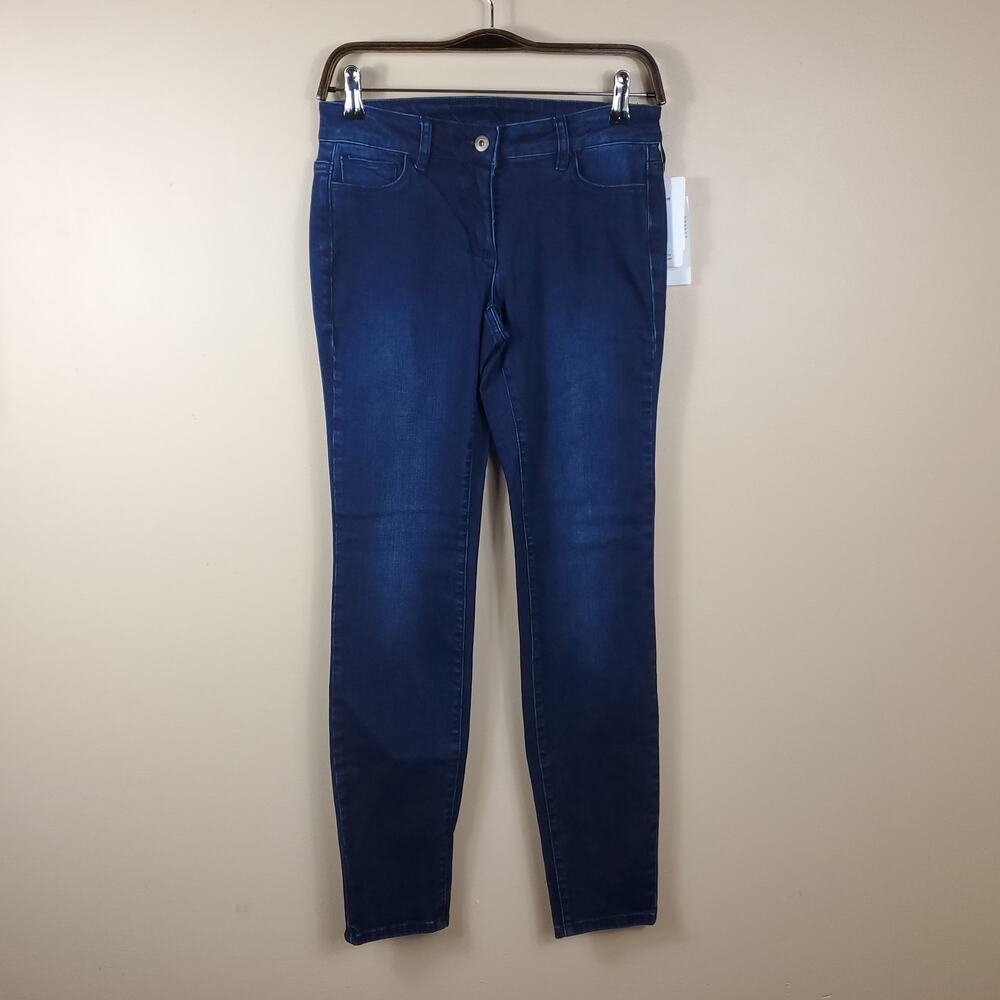 Worth Mid-rise Skinny Jeans in Deep Blue Size 0